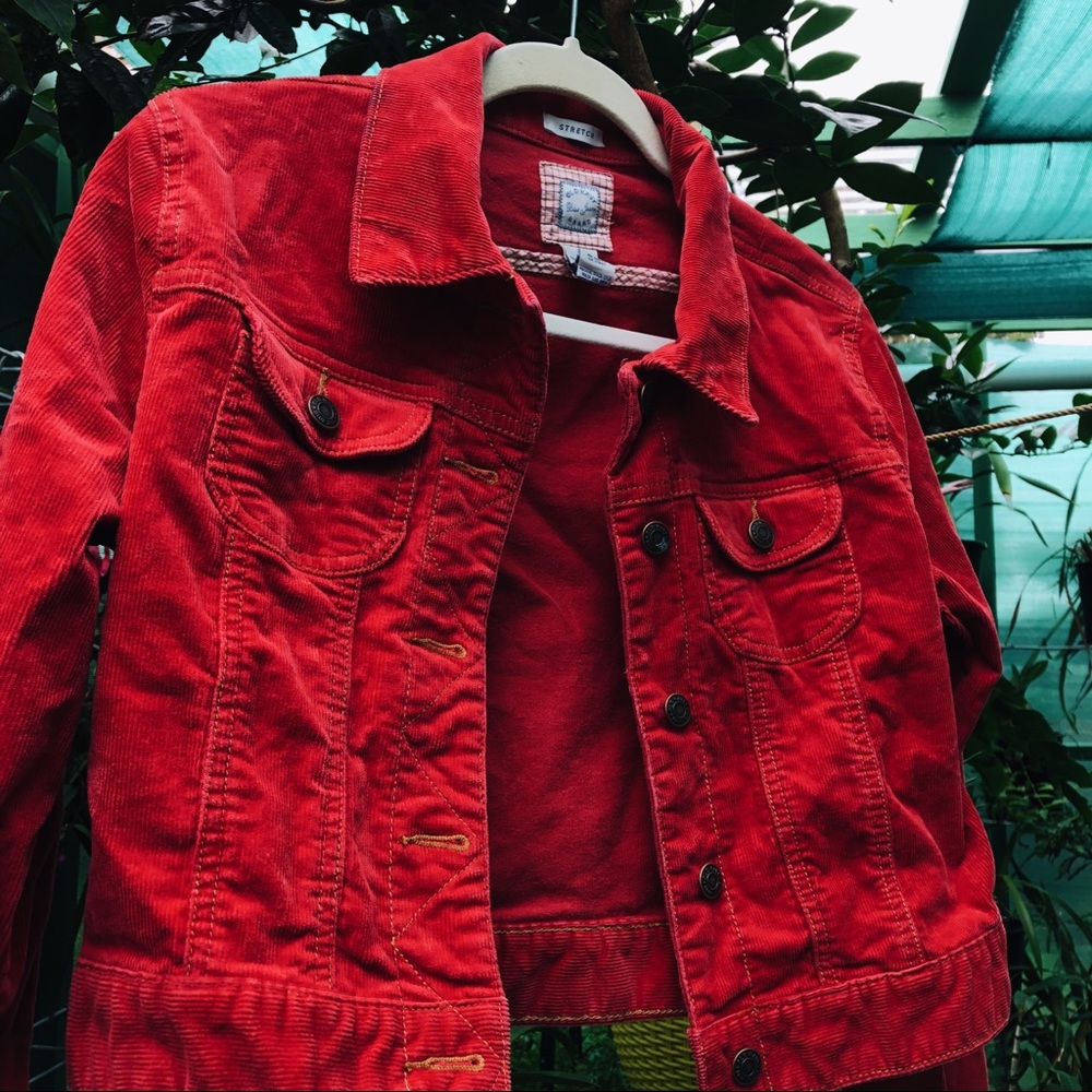 Red Denim Jacket